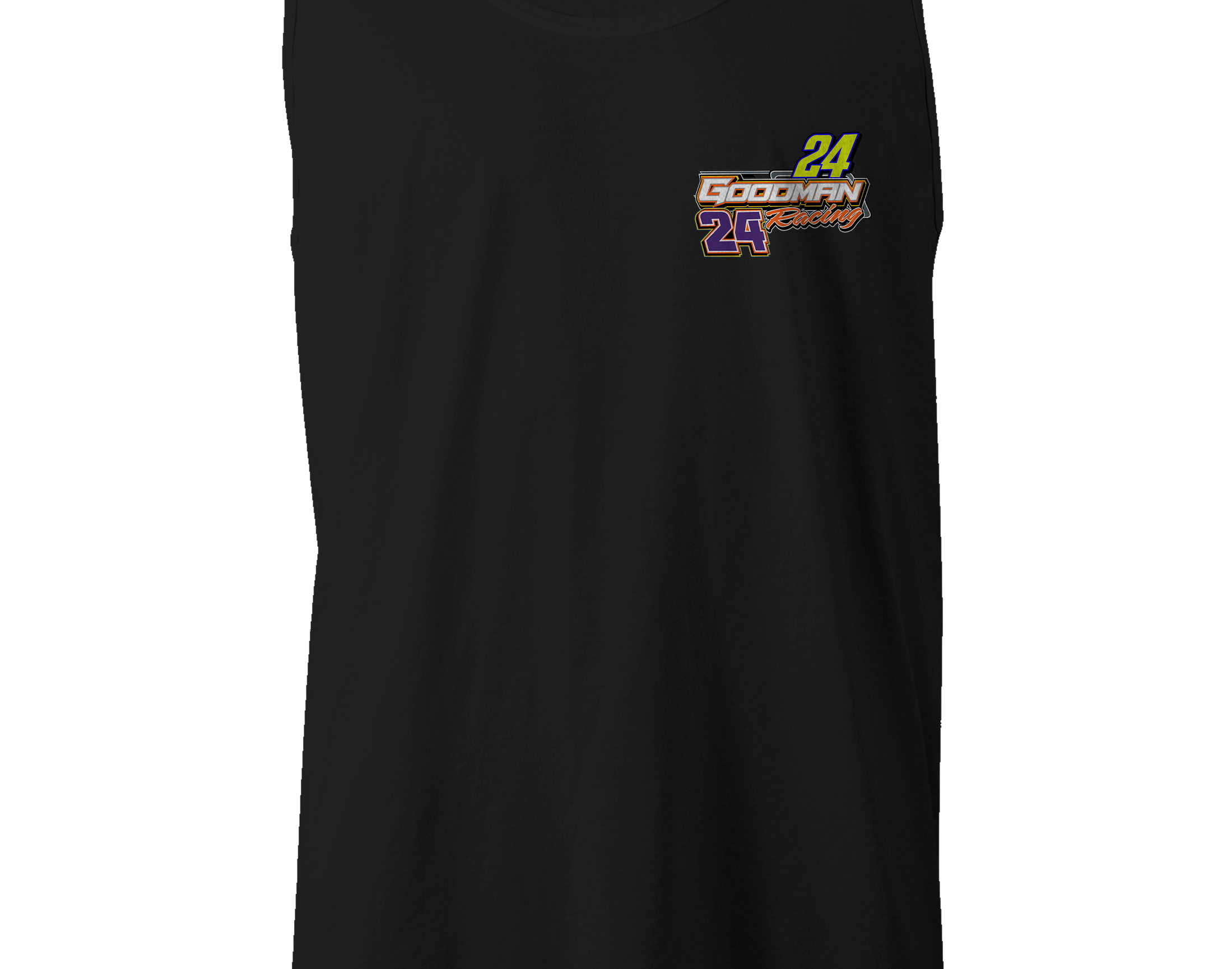 Goodman Racing Tank Tops Black Acid Apparel