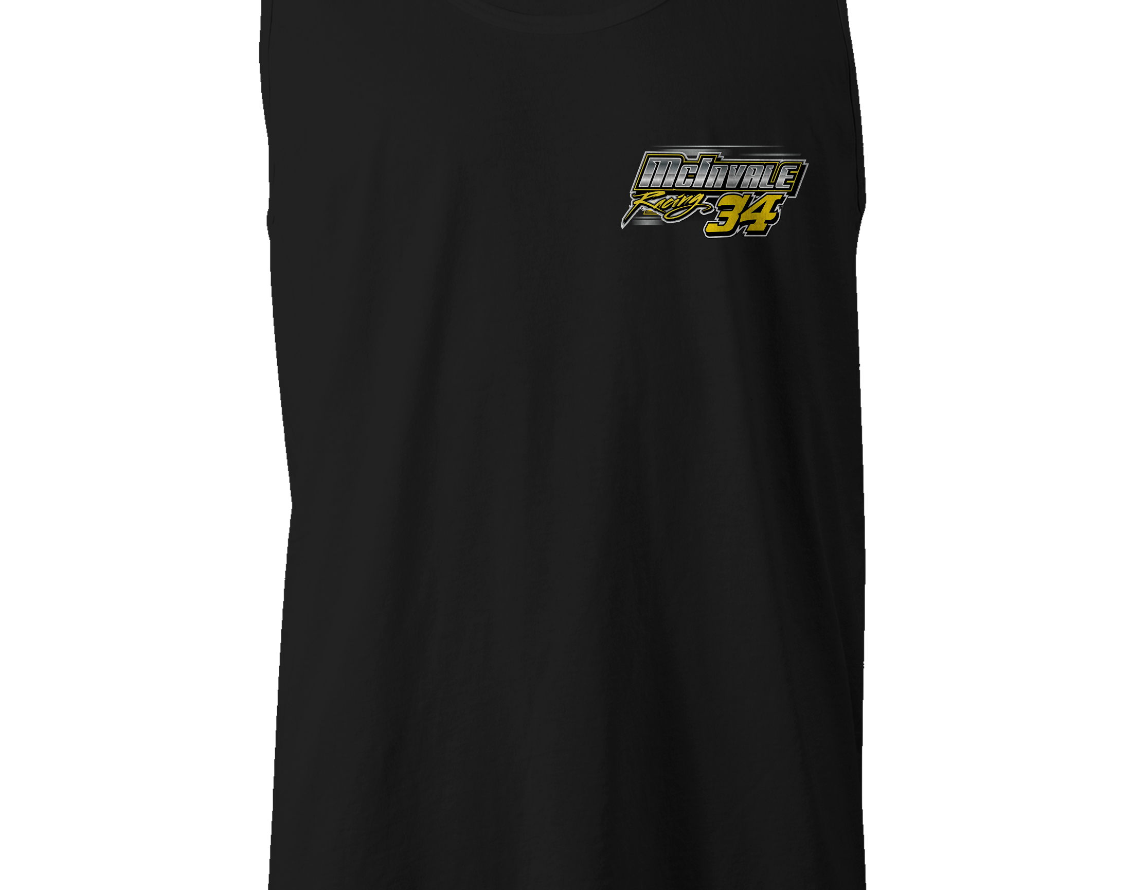 McInvale Racing Tank Tops Black Acid Apparel