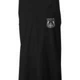 Visual FX Black and White Tank Tops Black Acid Apparel