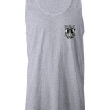 Visual FX Black and White Tank Tops Black Acid Apparel