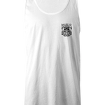 Visual FX Black and White Tank Tops Black Acid Apparel