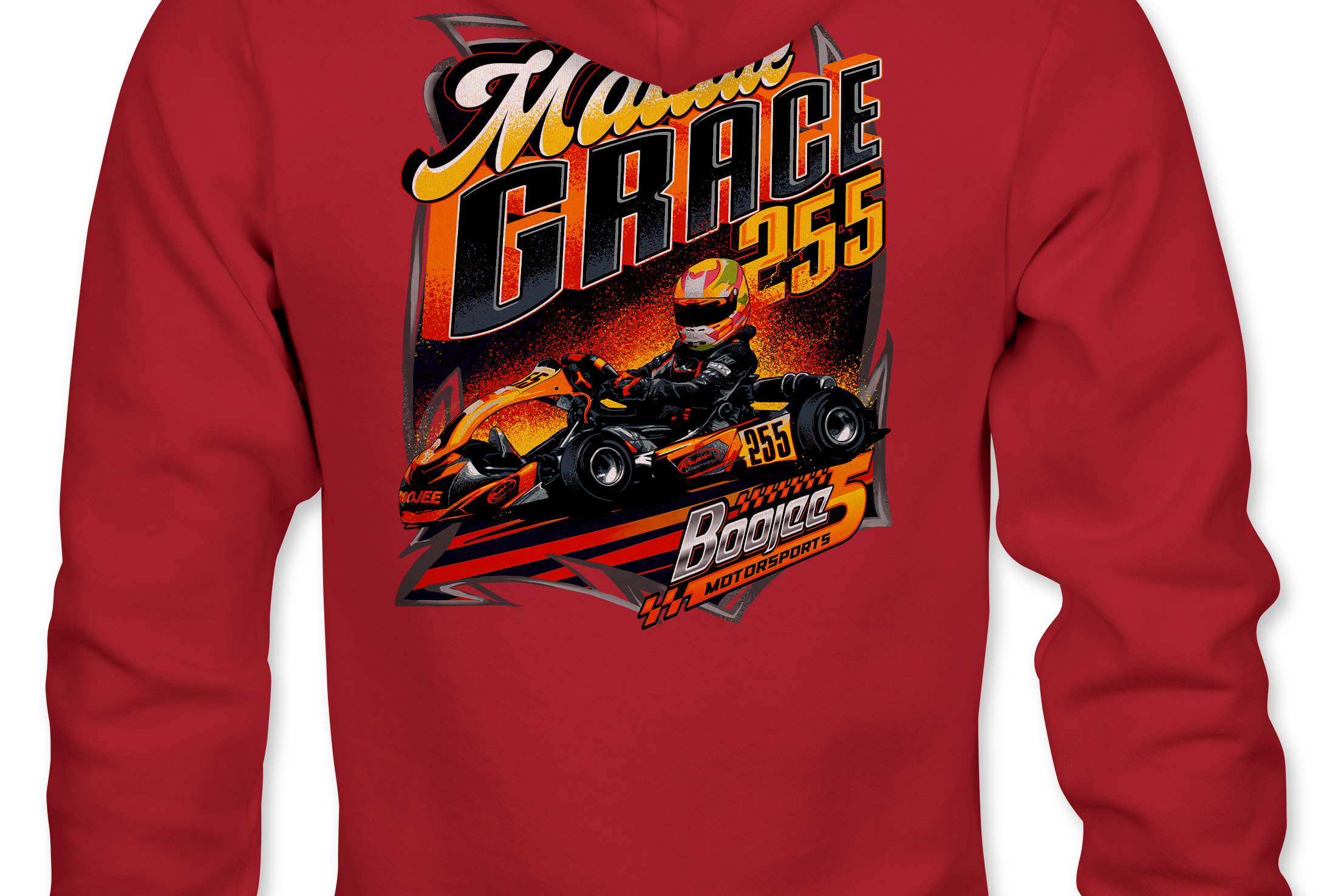 Maddie Grace Hoodies Black Acid Apparel