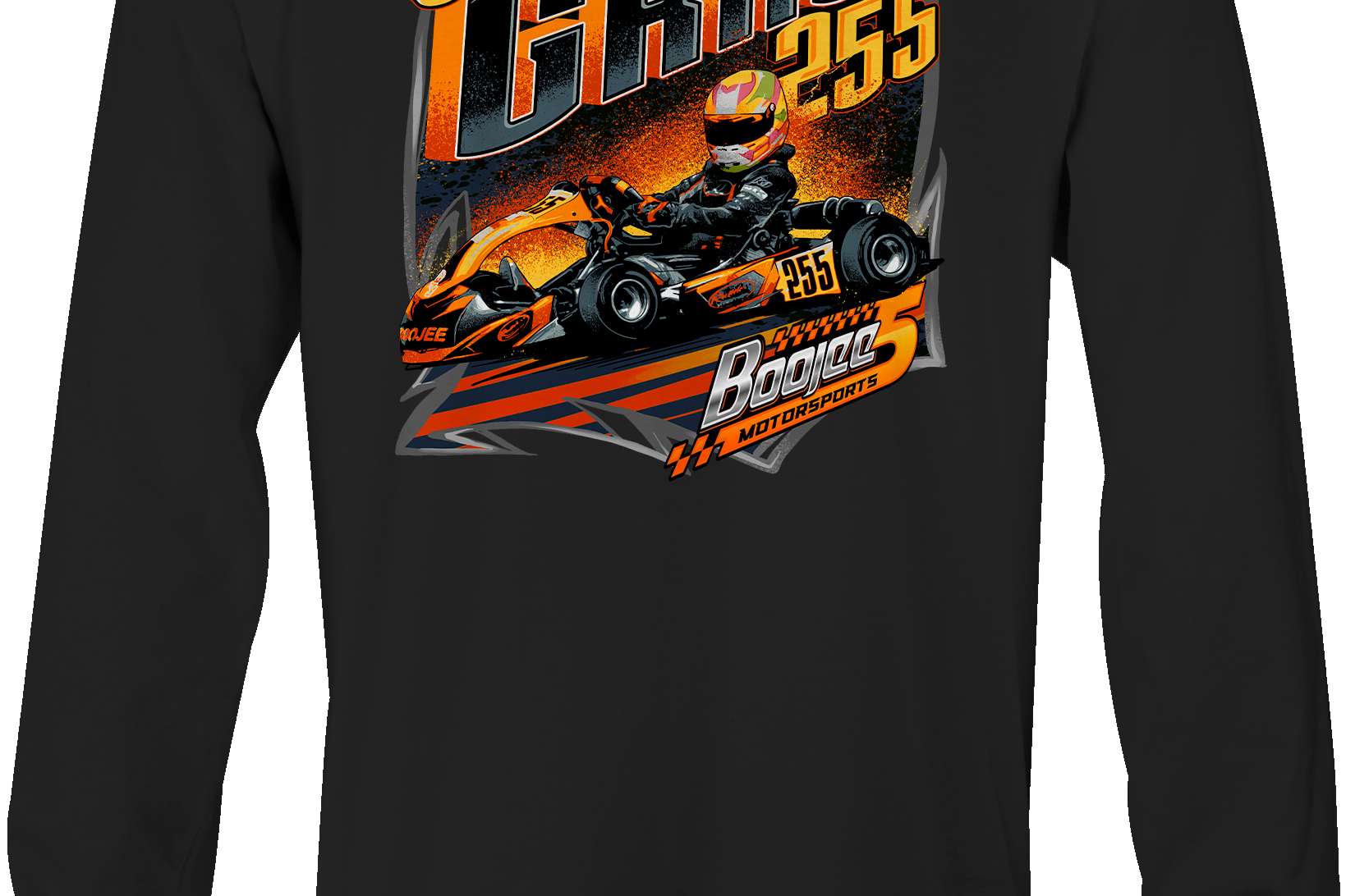 Maddie Grace Long Sleeves Black Acid Apparel