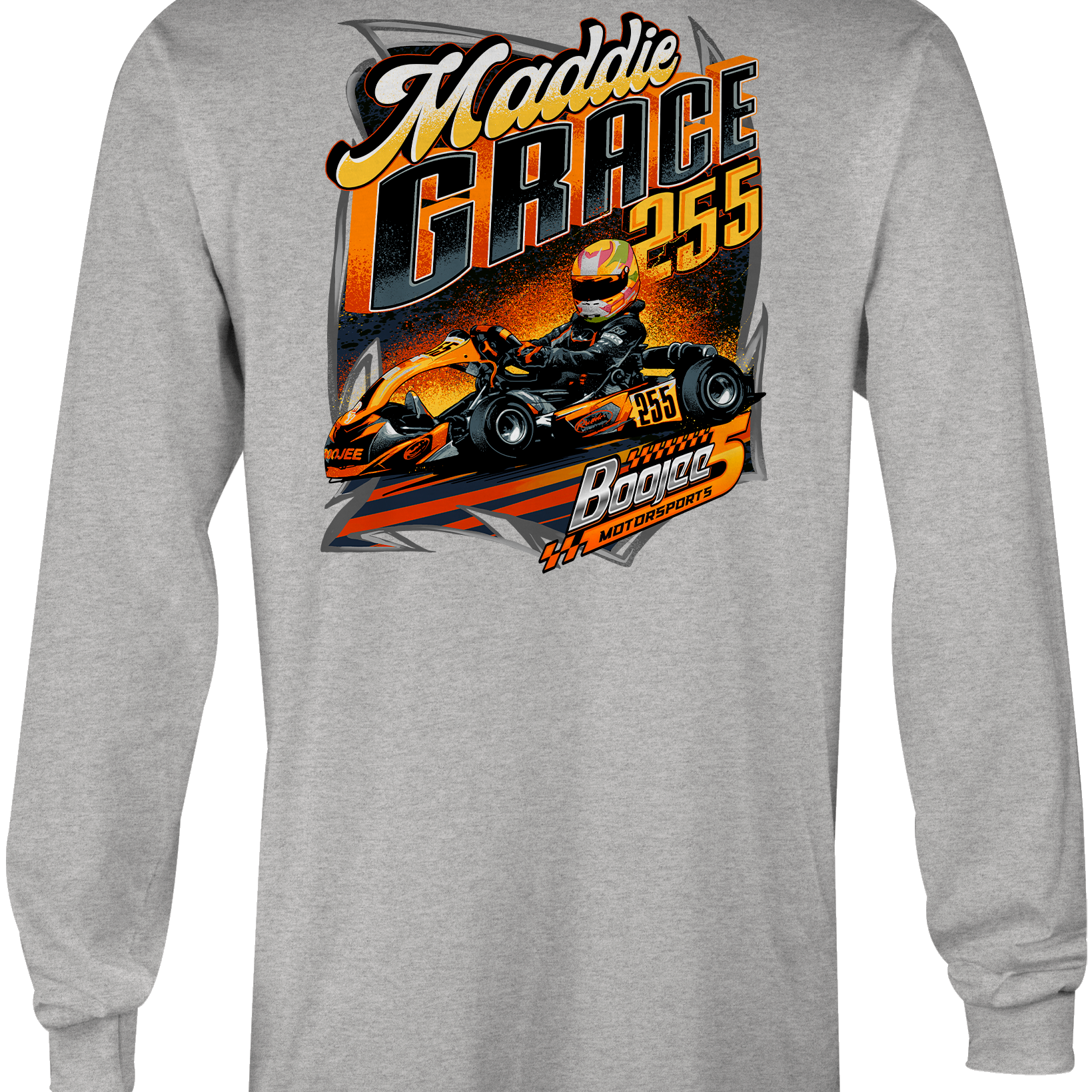 Maddie Grace Long Sleeves Black Acid Apparel