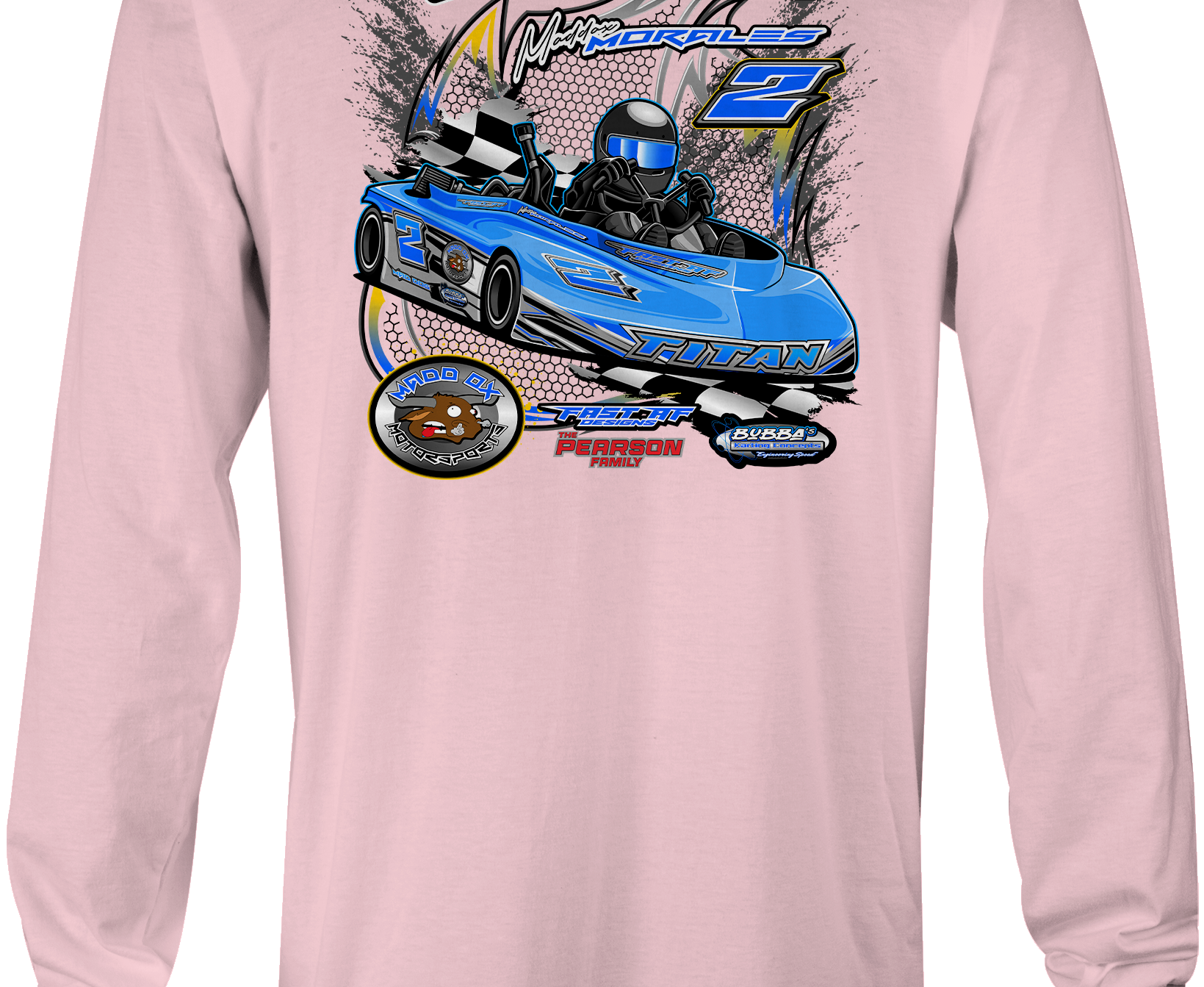 Maddox Morales Long Sleeves Black Acid Apparel