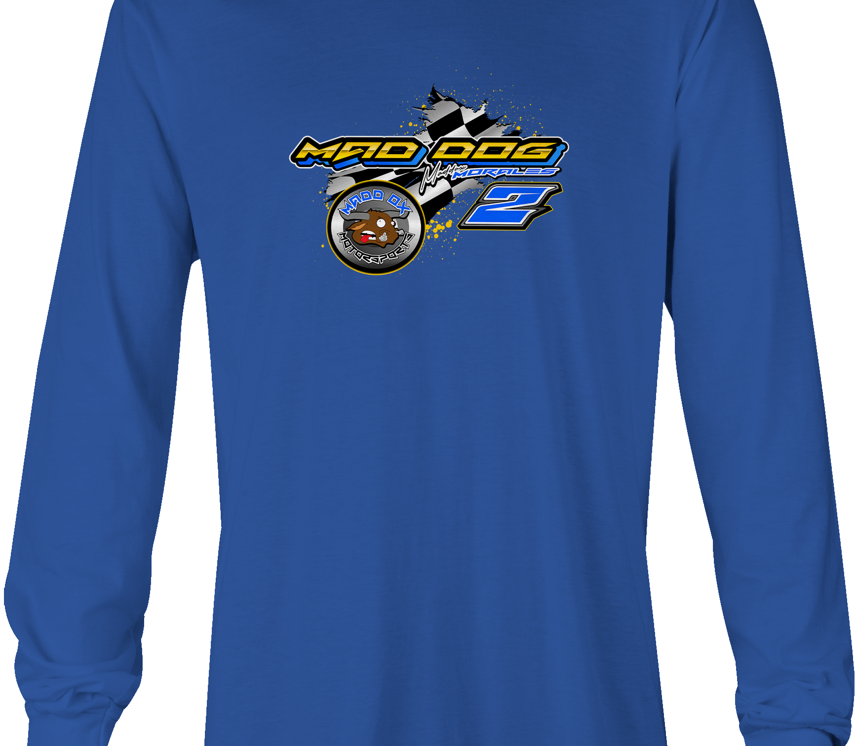 Maddox Morales Long Sleeves Black Acid Apparel