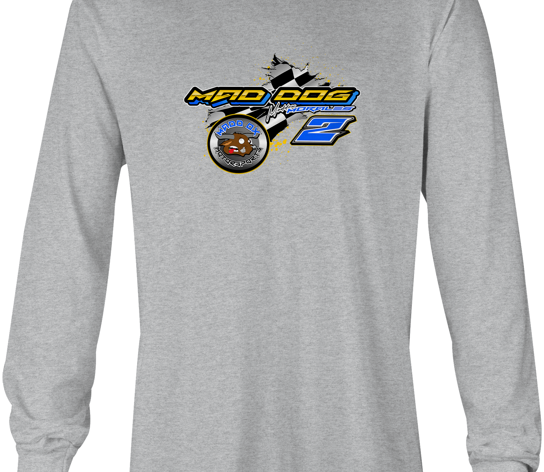 Maddox Morales Long Sleeves Black Acid Apparel