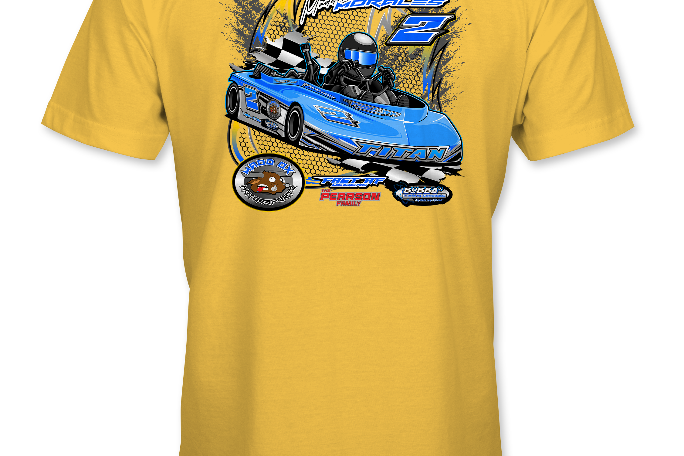 Maddox Morales T-Shirts Black Acid Apparel