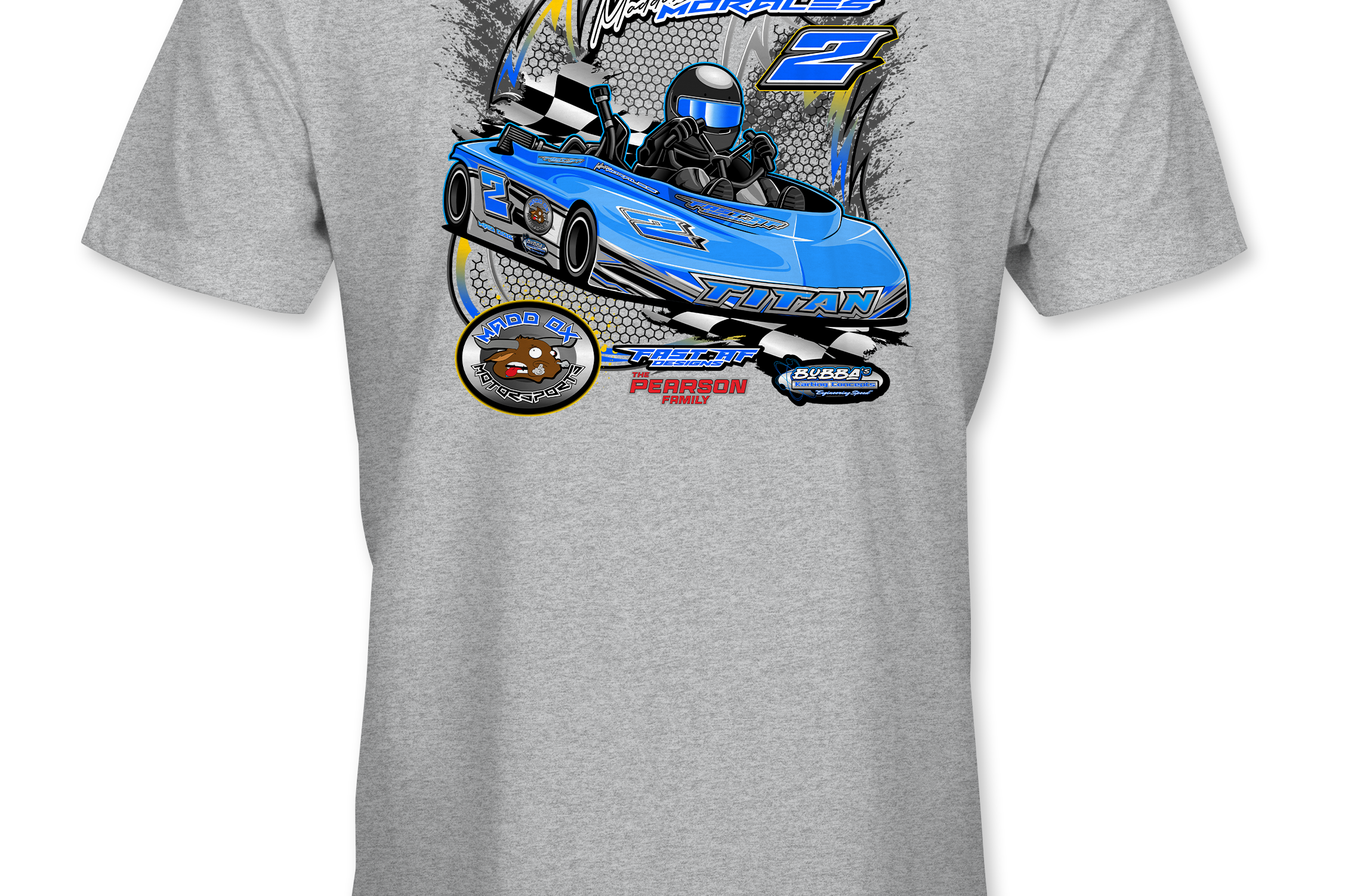 Maddox Morales T-Shirts Black Acid Apparel