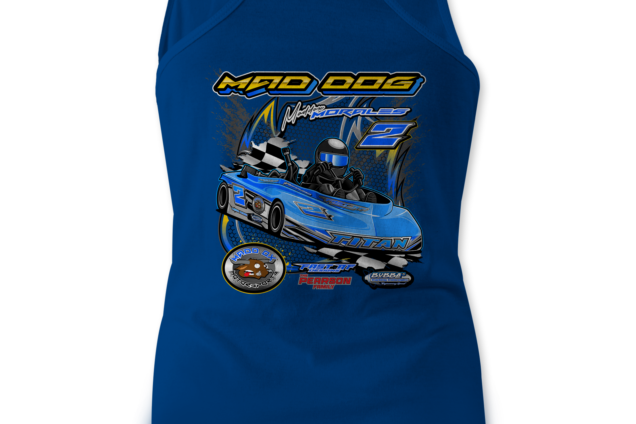 Maddox Morales Tank Tops Black Acid Apparel