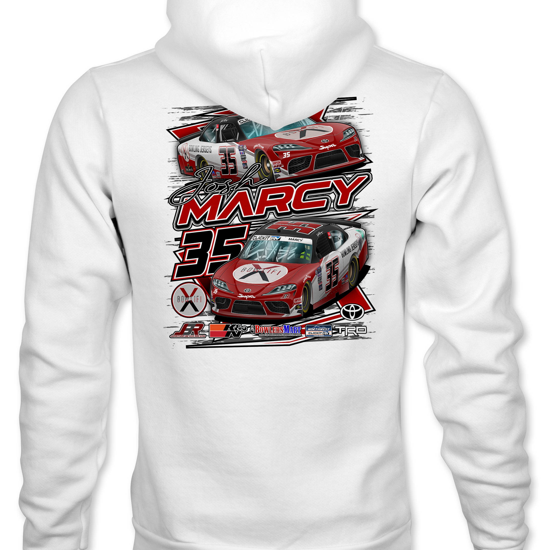 Josh Marcy Hoodies Black Acid Apparel