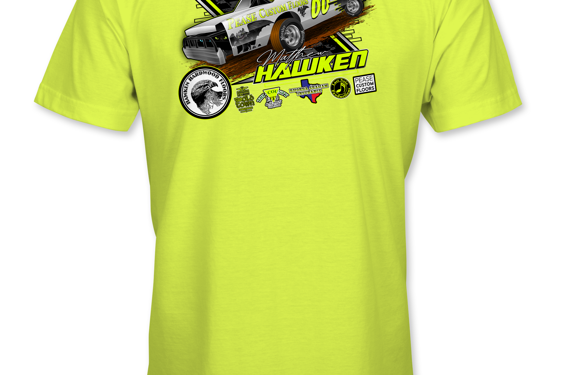 Matthew Hawken T-Shirts Black Acid Apparel