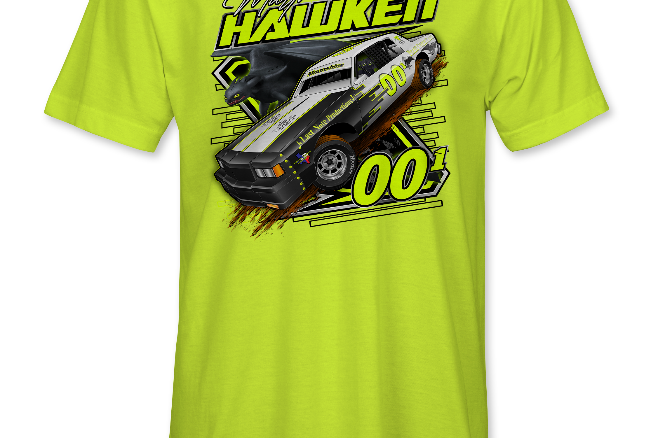 Matthew Hawken T-Shirts Black Acid Apparel