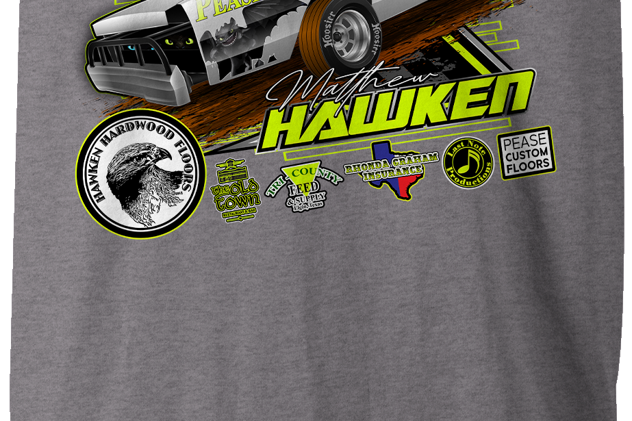 Matthew Hawken Tank Tops Black Acid Apparel