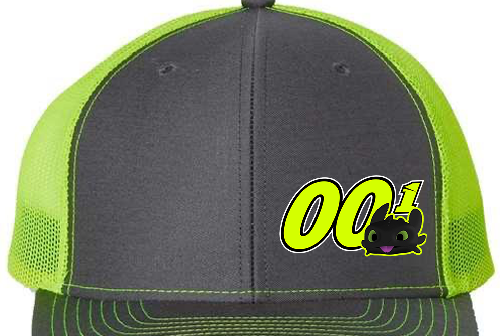 Matthew Hawken Hats Black Acid Apparel