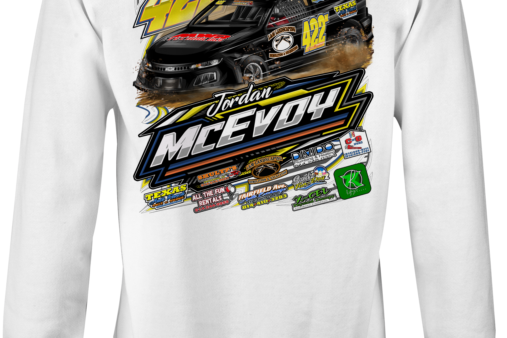Jordan McEvoy 2025 Crewneck Sweatshirts