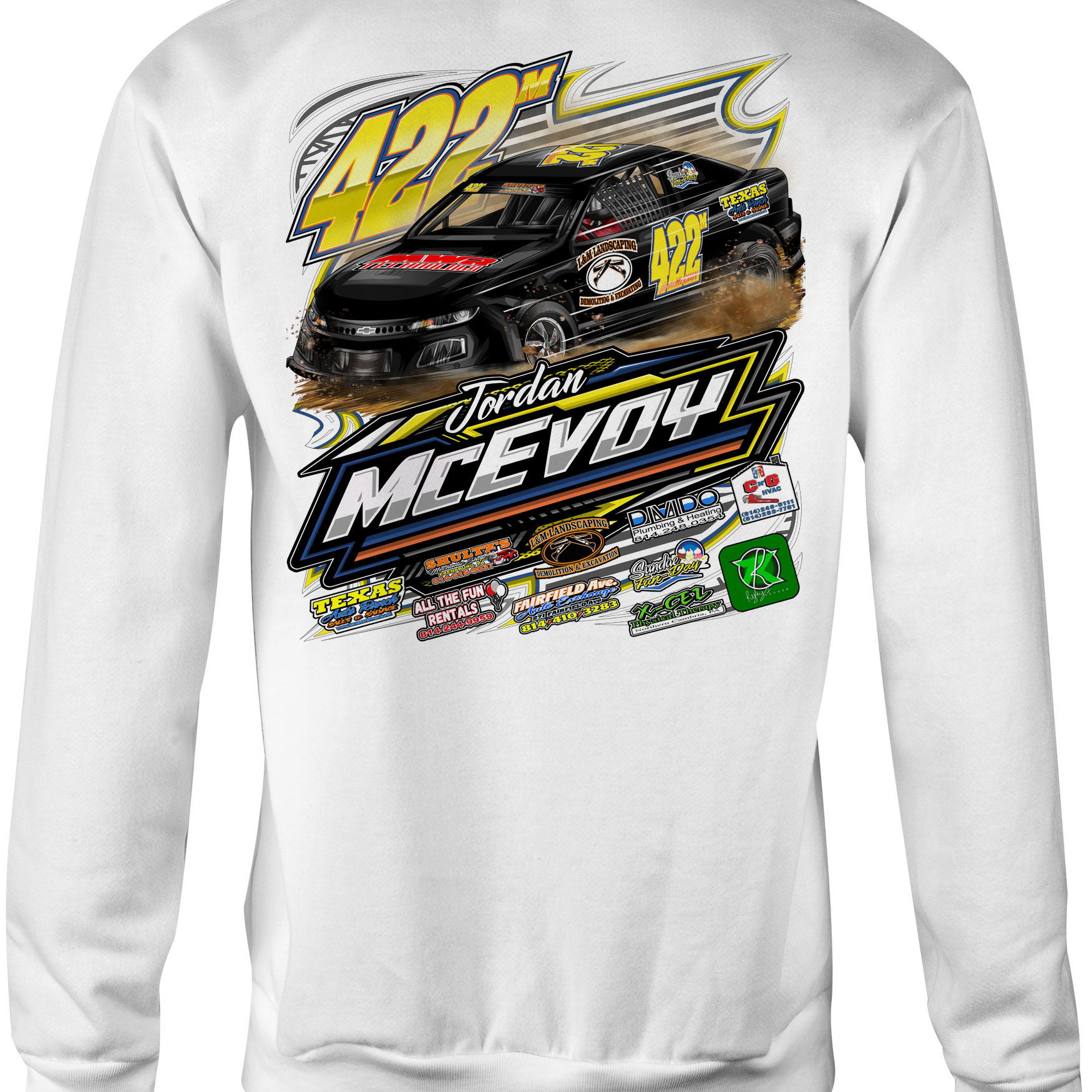 Jordan McEvoy 2025 Crewneck Sweatshirts