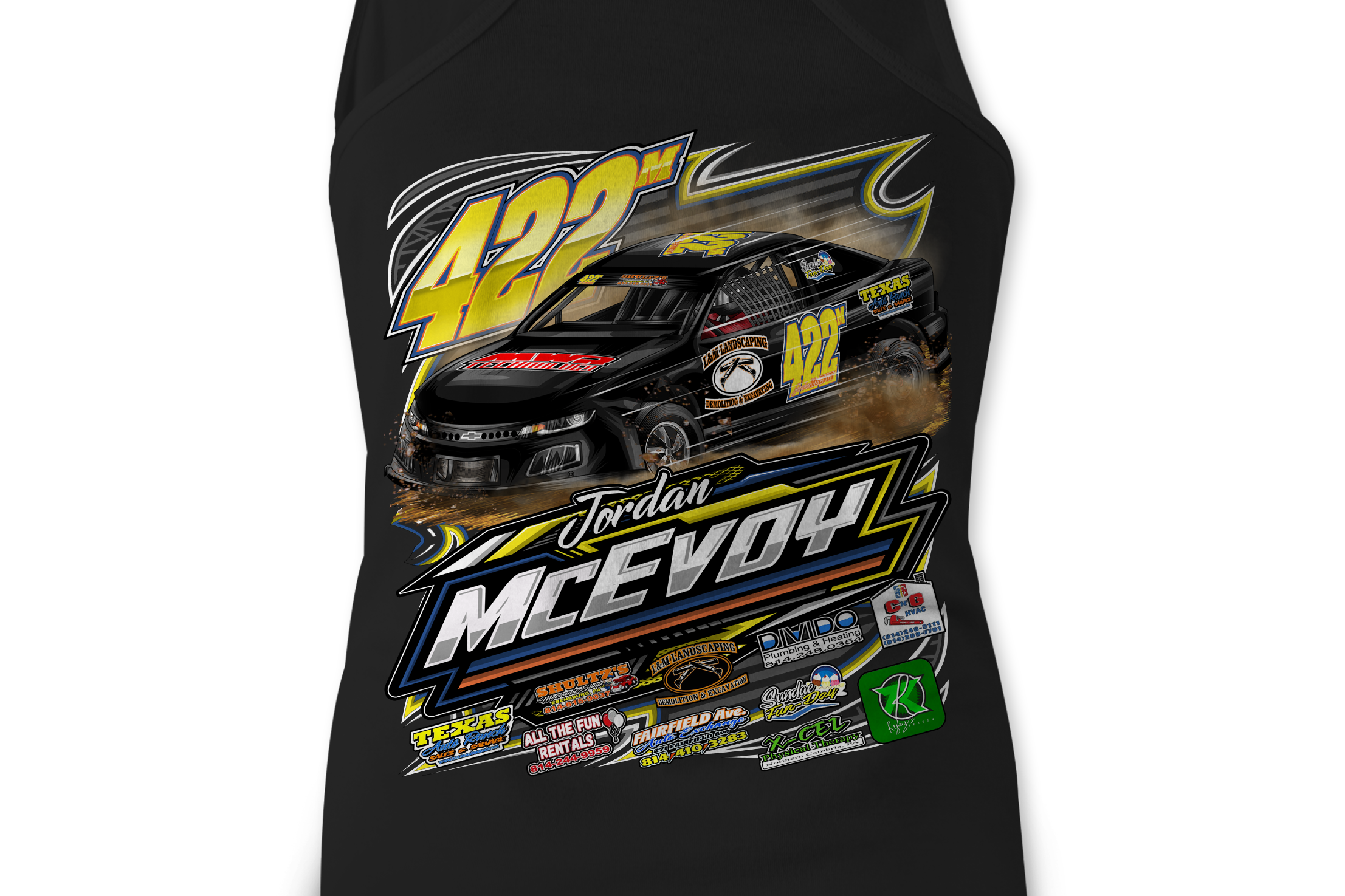Jordan McEvoy 2025 Tank Tops