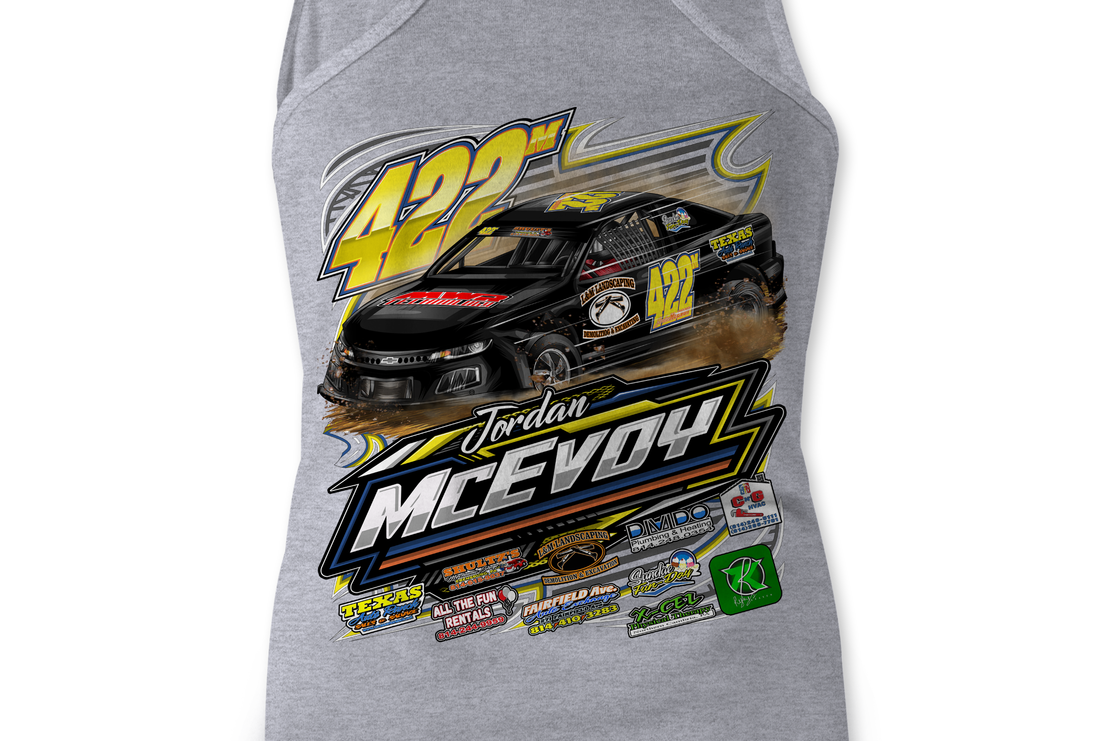 Jordan McEvoy 2025 Tank Tops