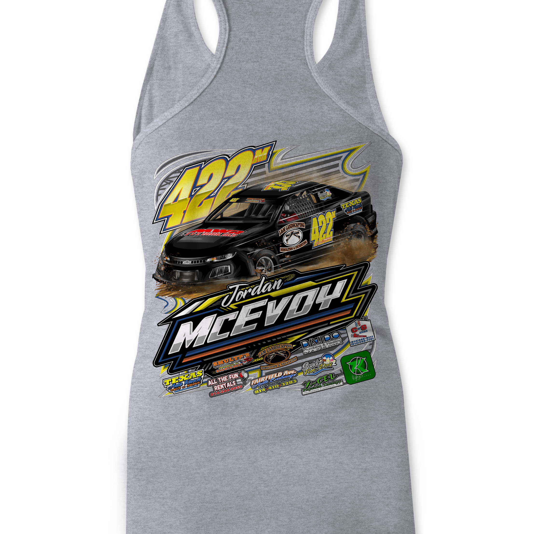 Jordan McEvoy 2025 Tank Tops