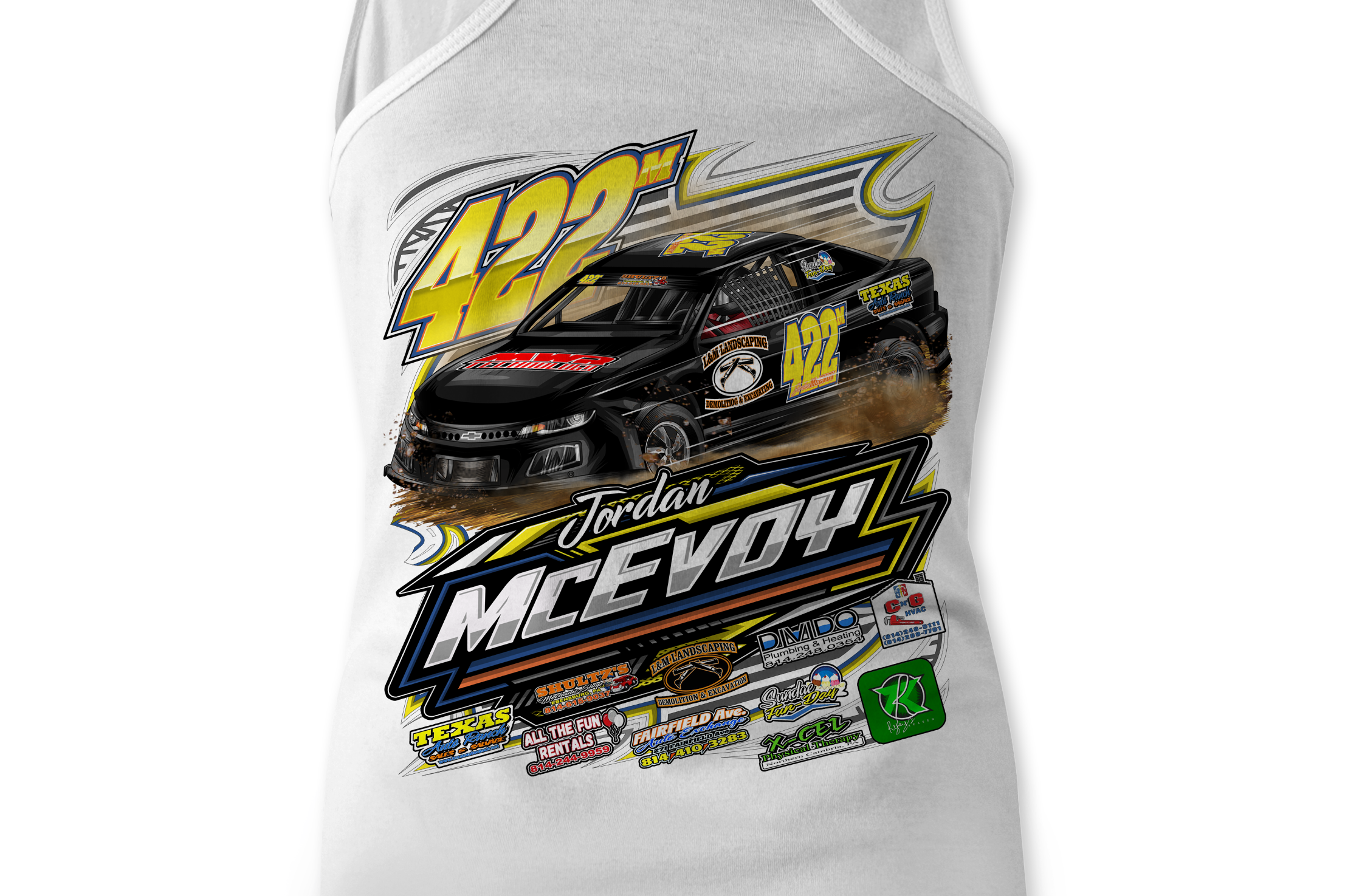 Jordan McEvoy 2025 Tank Tops