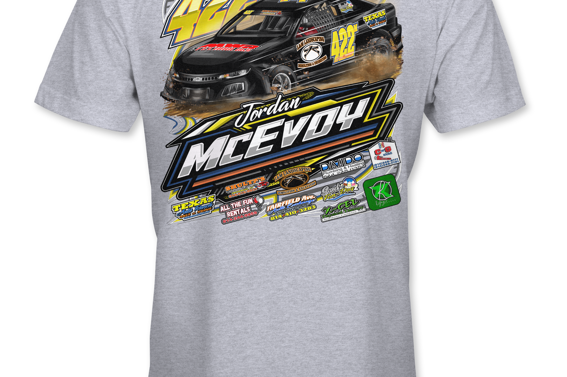 Jordan McEvoy 2025 T-Shirts
