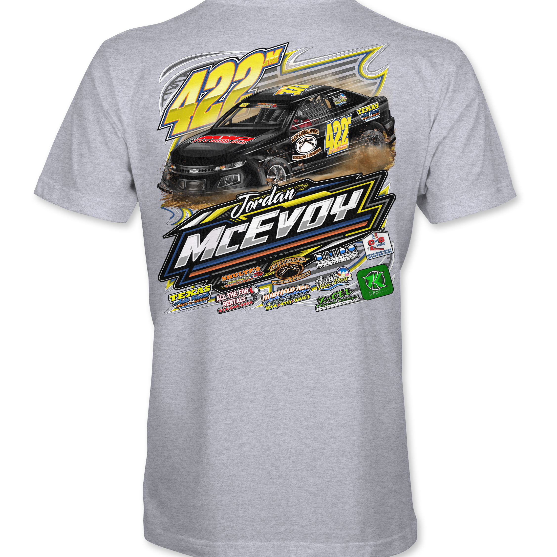 Jordan McEvoy 2025 T-Shirts