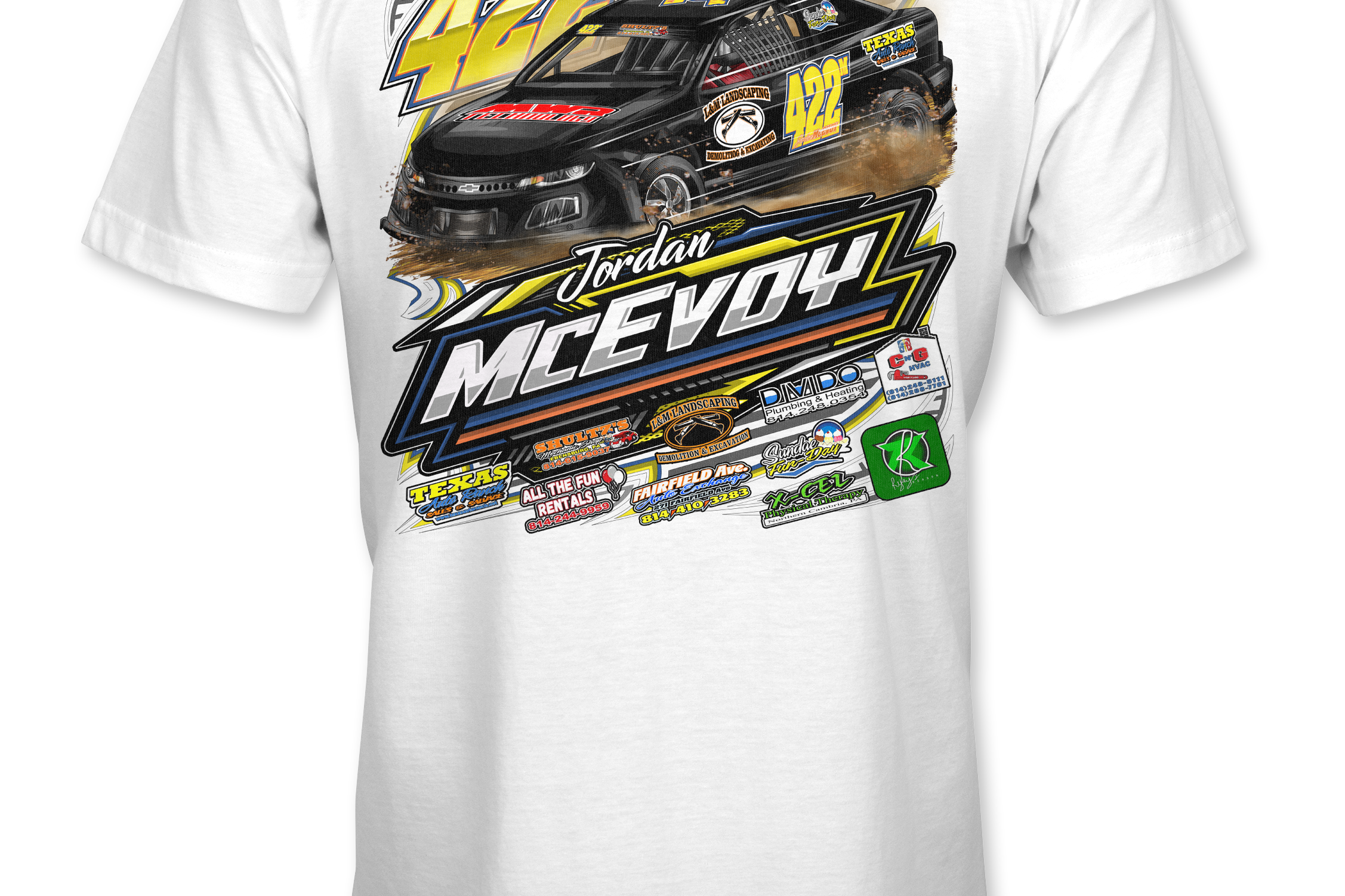 Jordan McEvoy 2025 T-Shirts