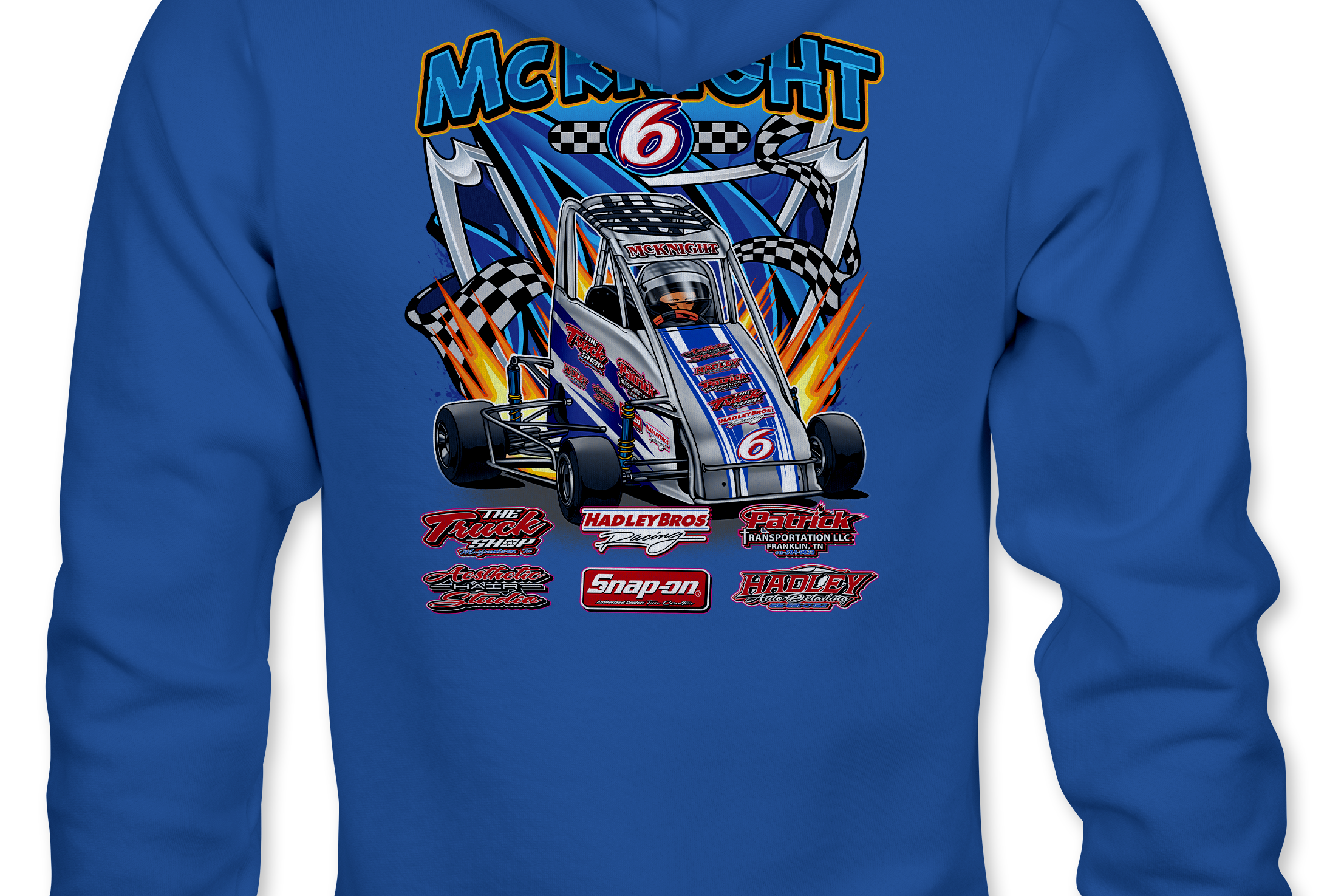 Abel McKnight Hoodies Black Acid Apparel