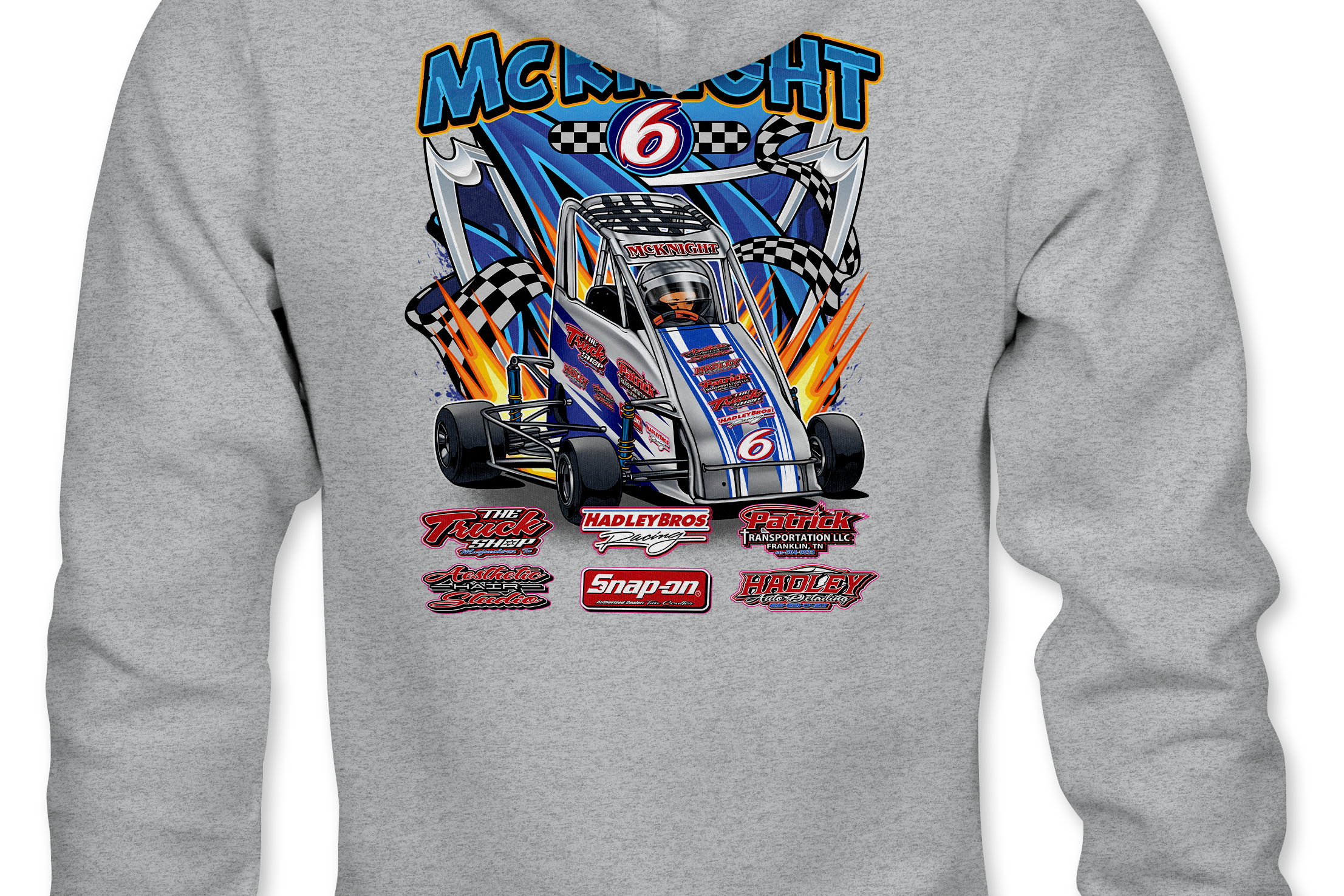 Abel McKnight Hoodies Black Acid Apparel