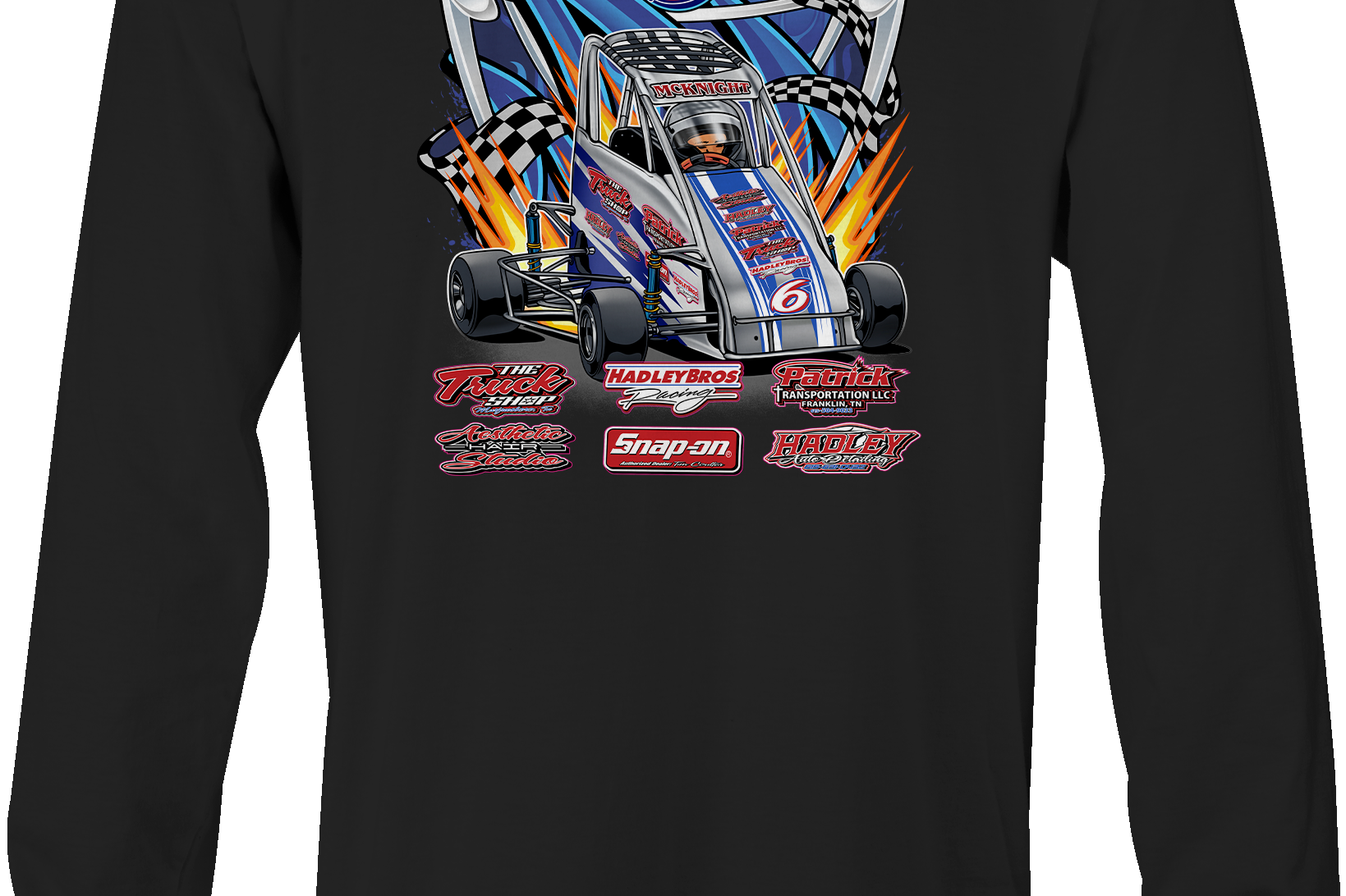 Abel McKnight Long Sleeves Black Acid Apparel