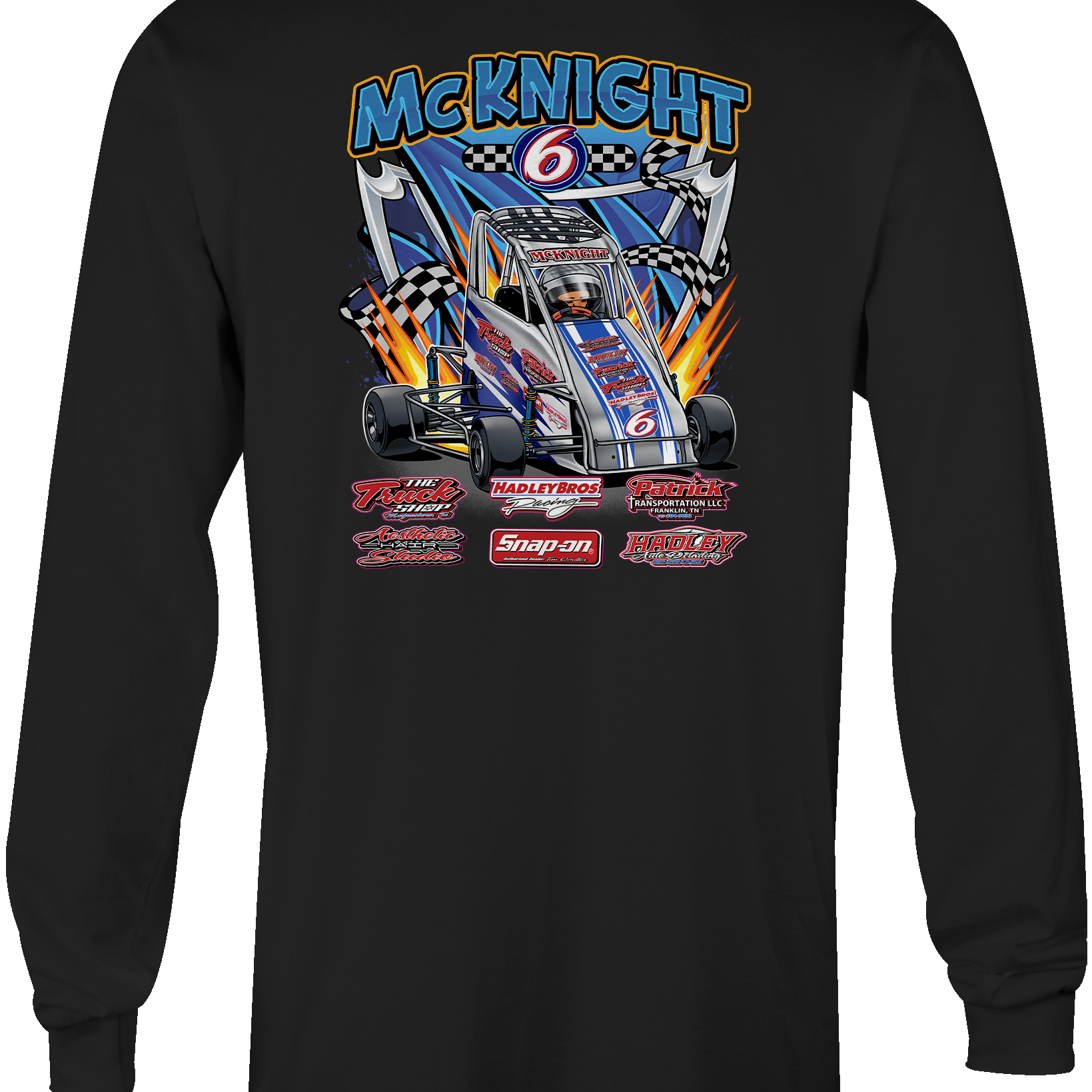 Abel McKnight Long Sleeves Black Acid Apparel