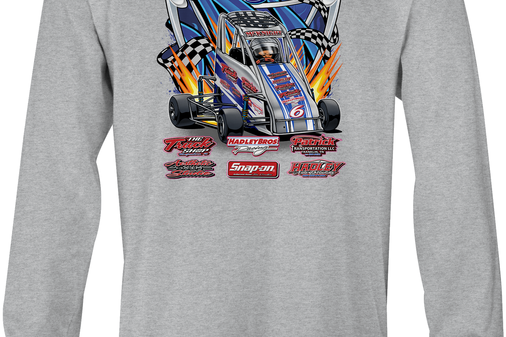 Abel McKnight Long Sleeves Black Acid Apparel