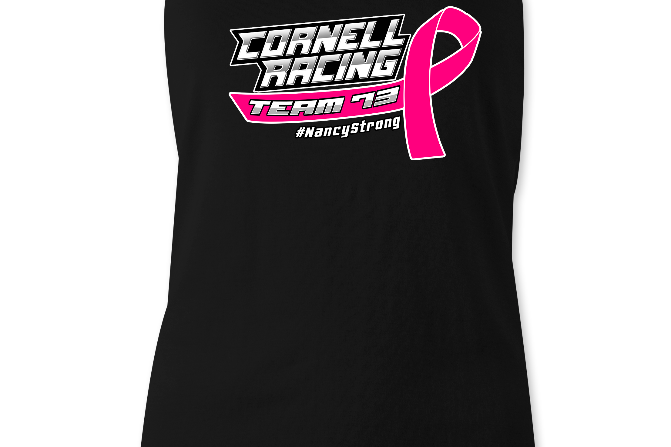 Cornell Racing Tank Tops Black Acid Apparel