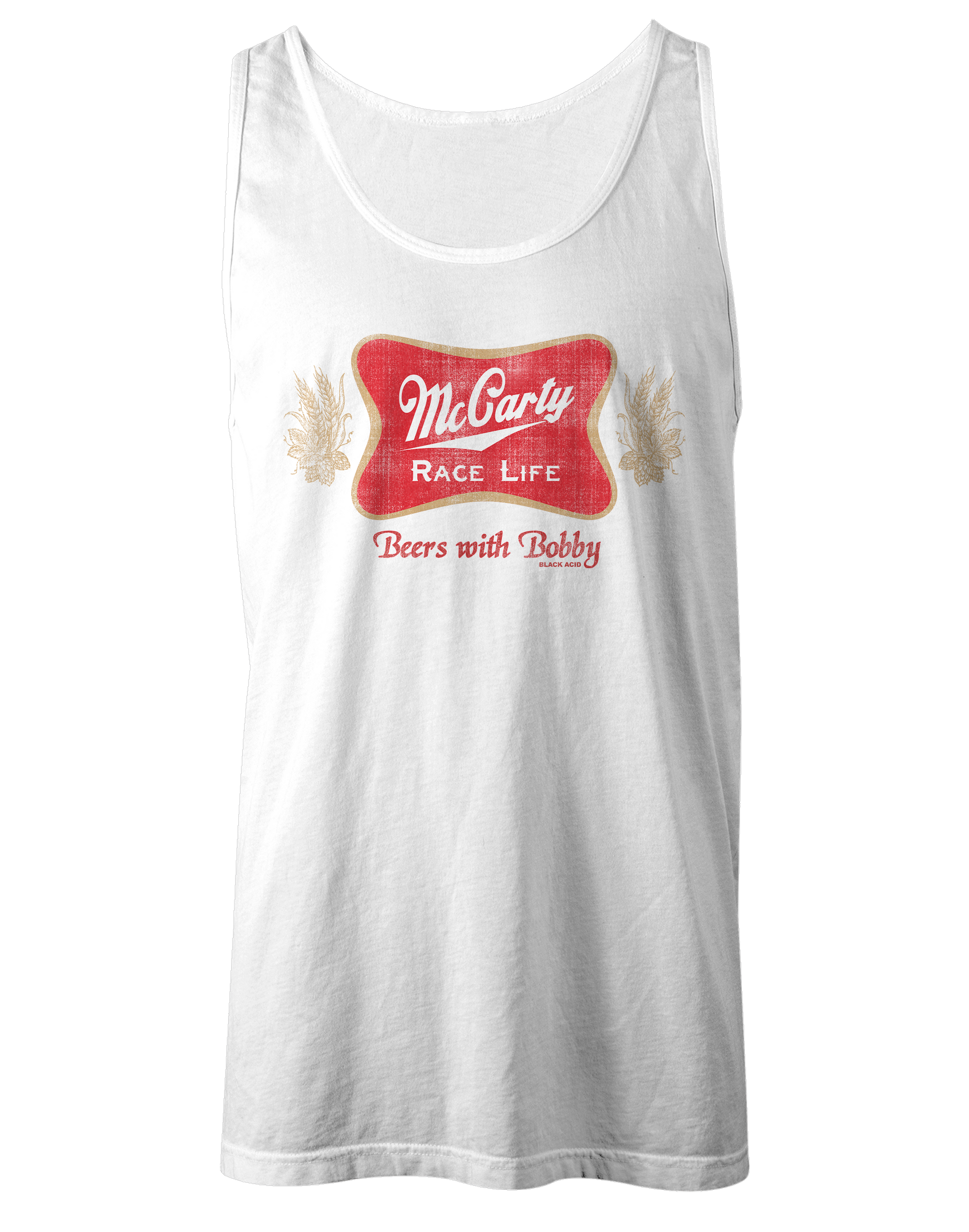 Beers with Bobby - Race Life Tank Tops