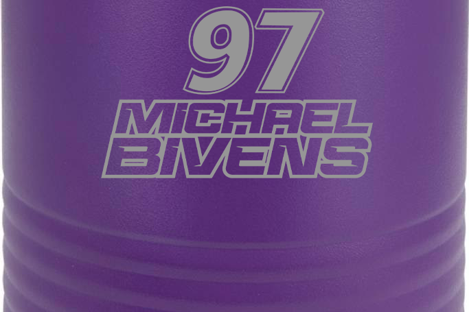 Michael Bivens Tumblers Black Acid Apparel