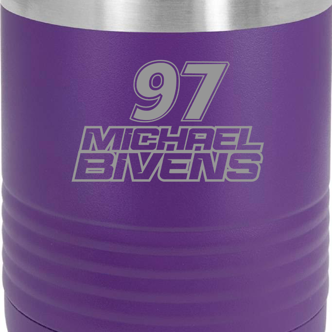 Michael Bivens Tumblers Black Acid Apparel