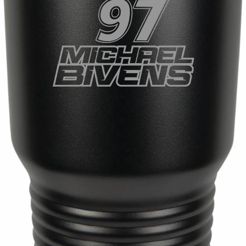 Michael Bivens Tumblers Black Acid Apparel