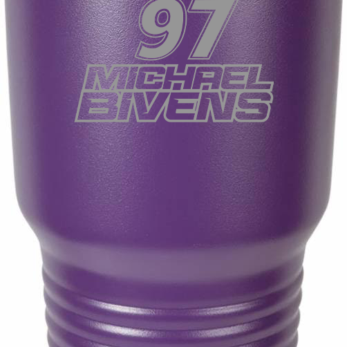 Michael Bivens Tumblers Black Acid Apparel