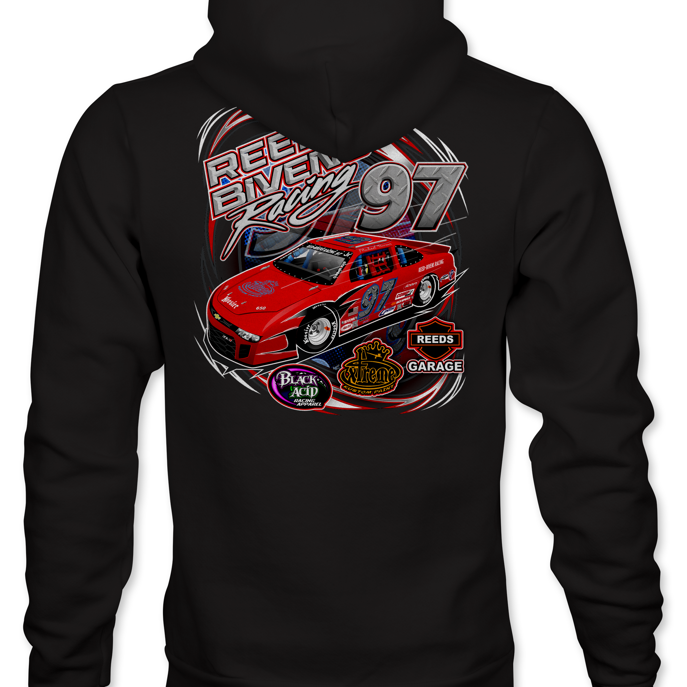 Michael Bivens Hoodies Black Acid Apparel