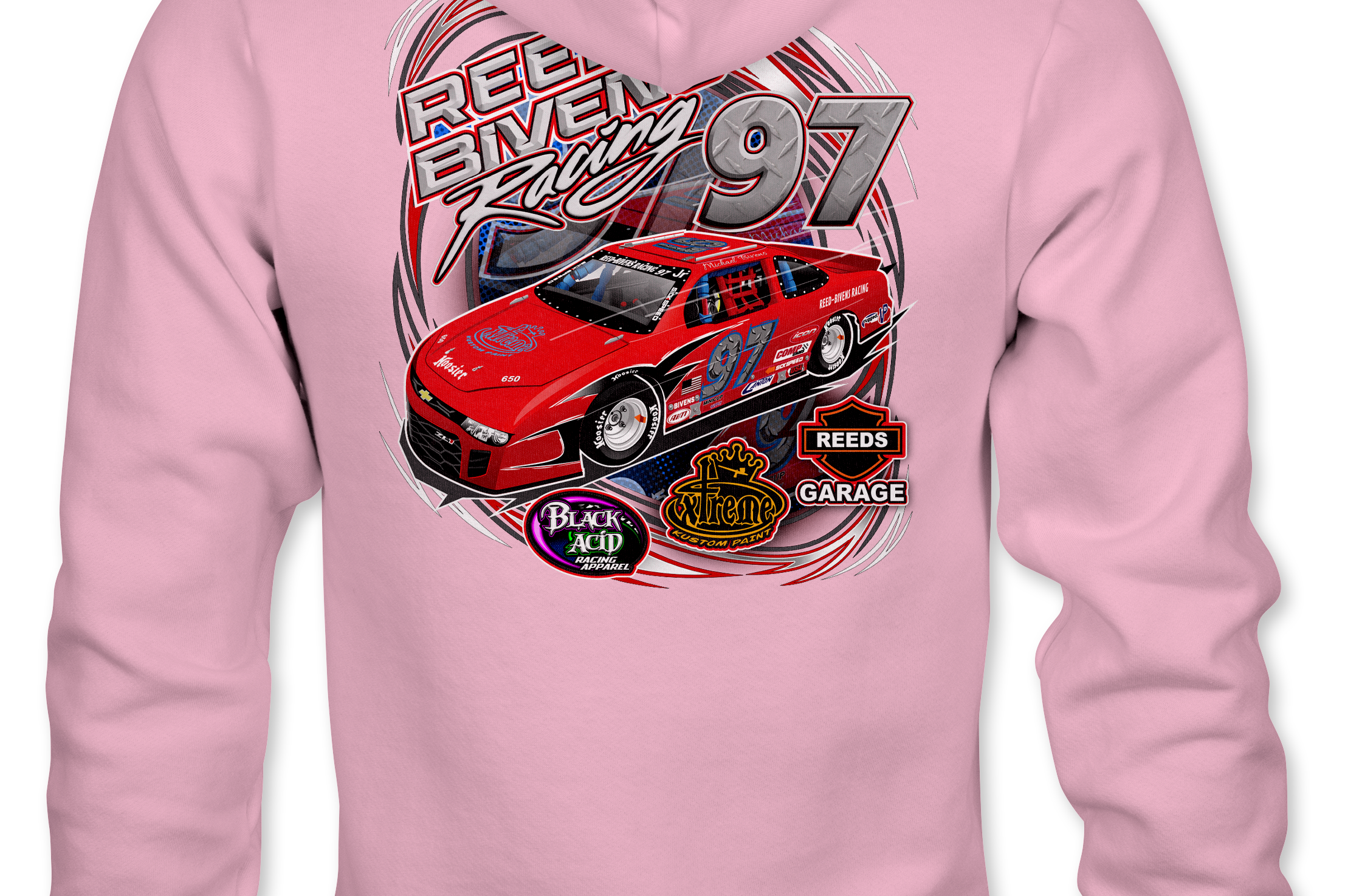 Michael Bivens Hoodies Black Acid Apparel