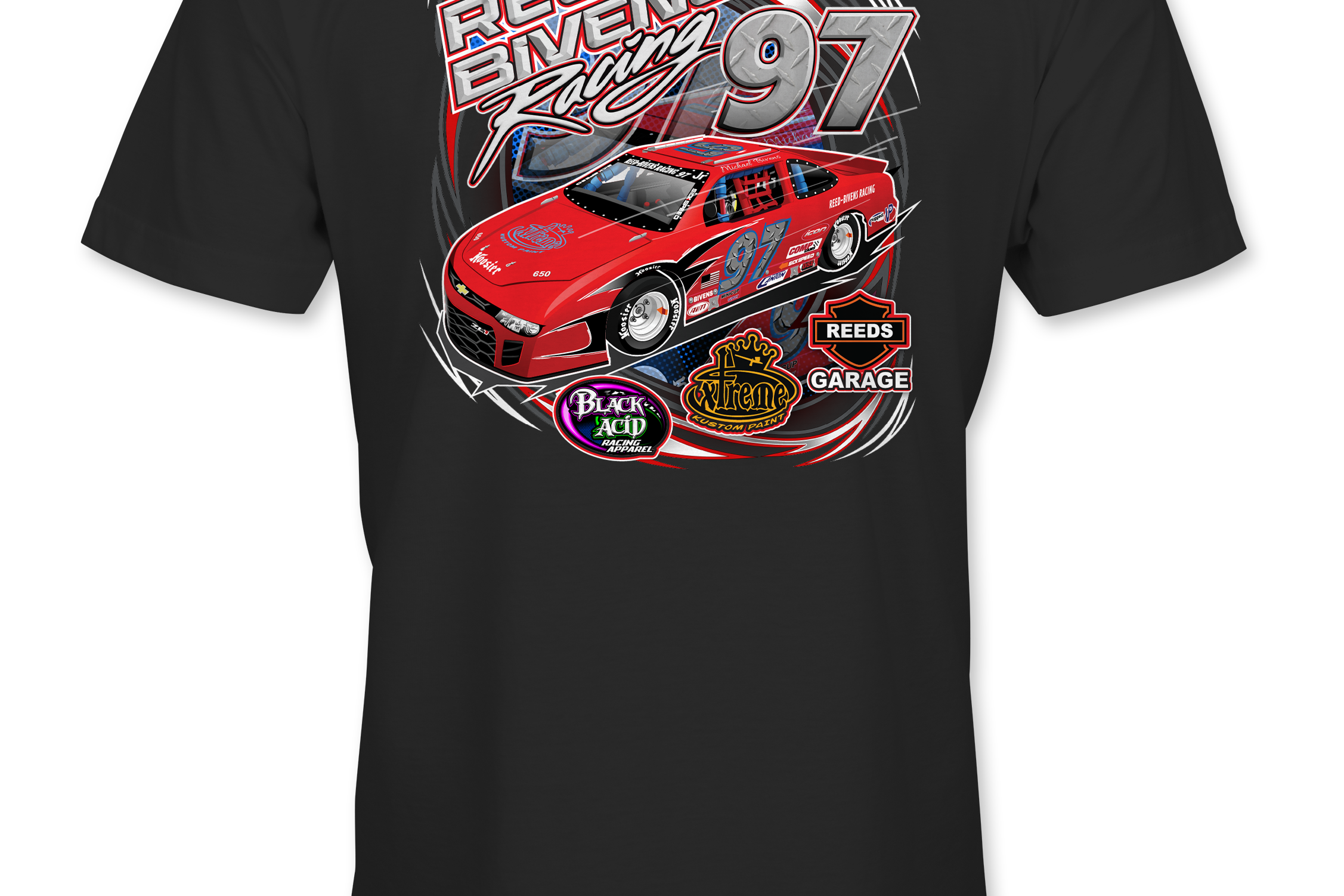 Michael Bivens T-Shirts Black Acid Apparel