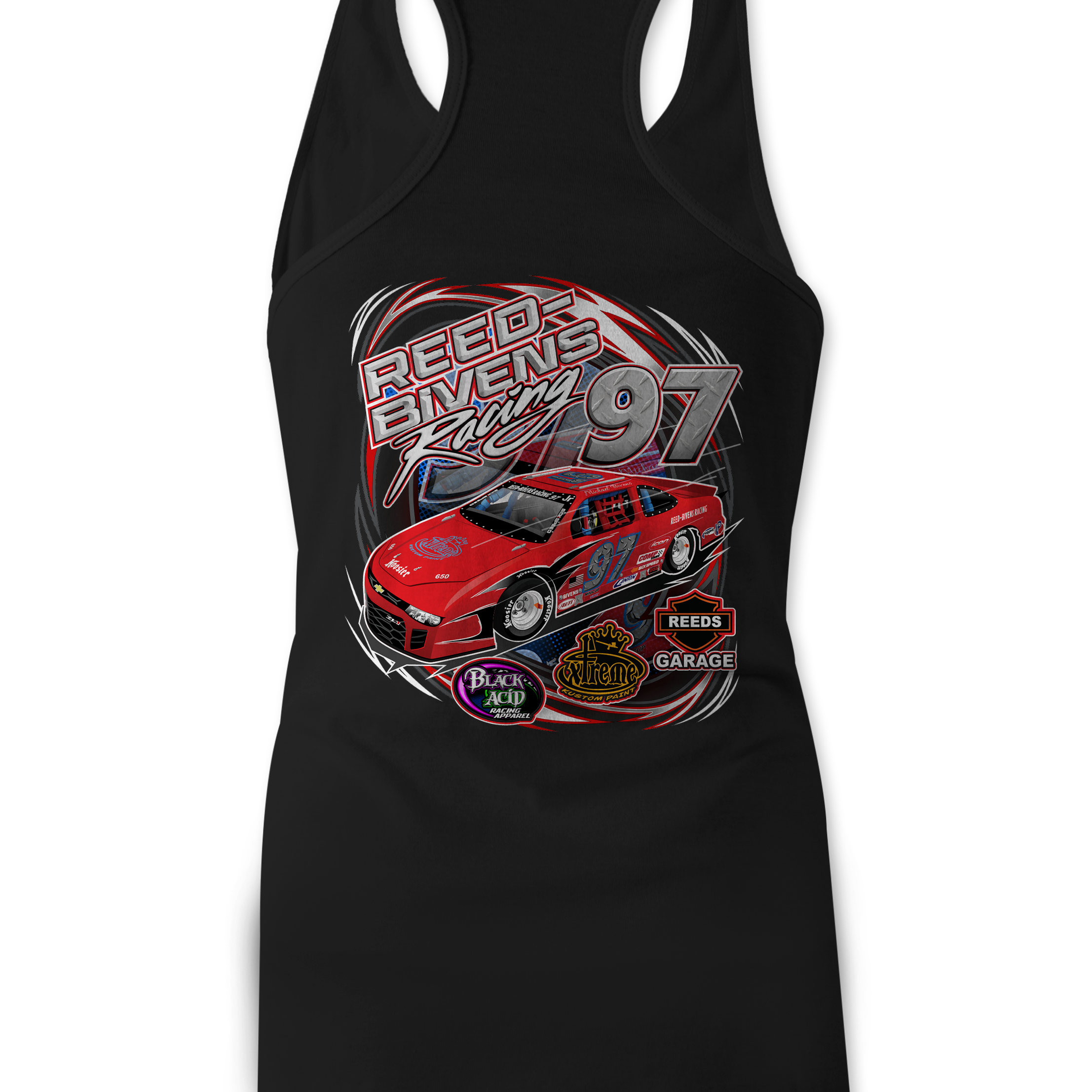 Michael Bivens Tank Tops Black Acid Apparel