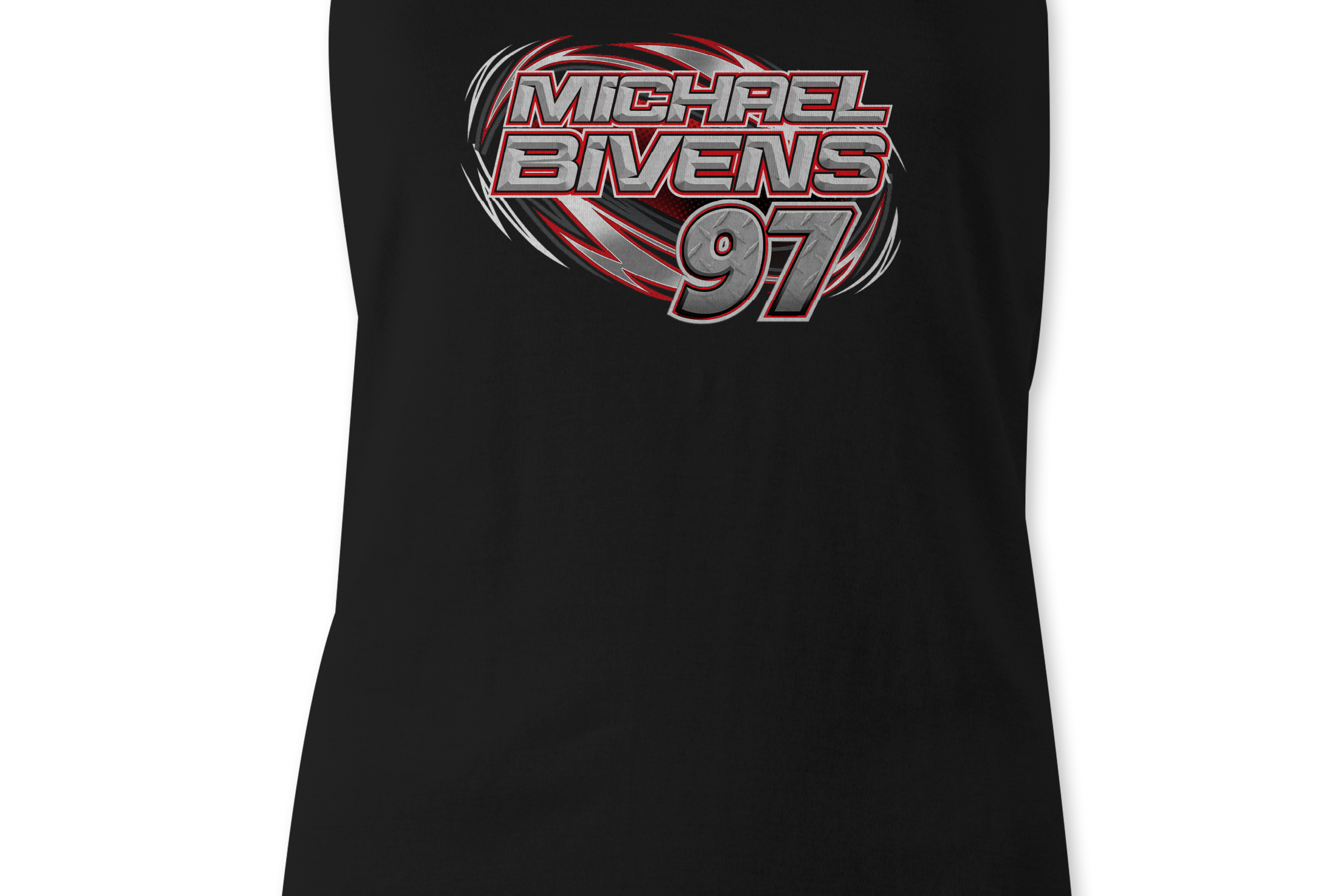 Michael Bivens Tank Tops Black Acid Apparel