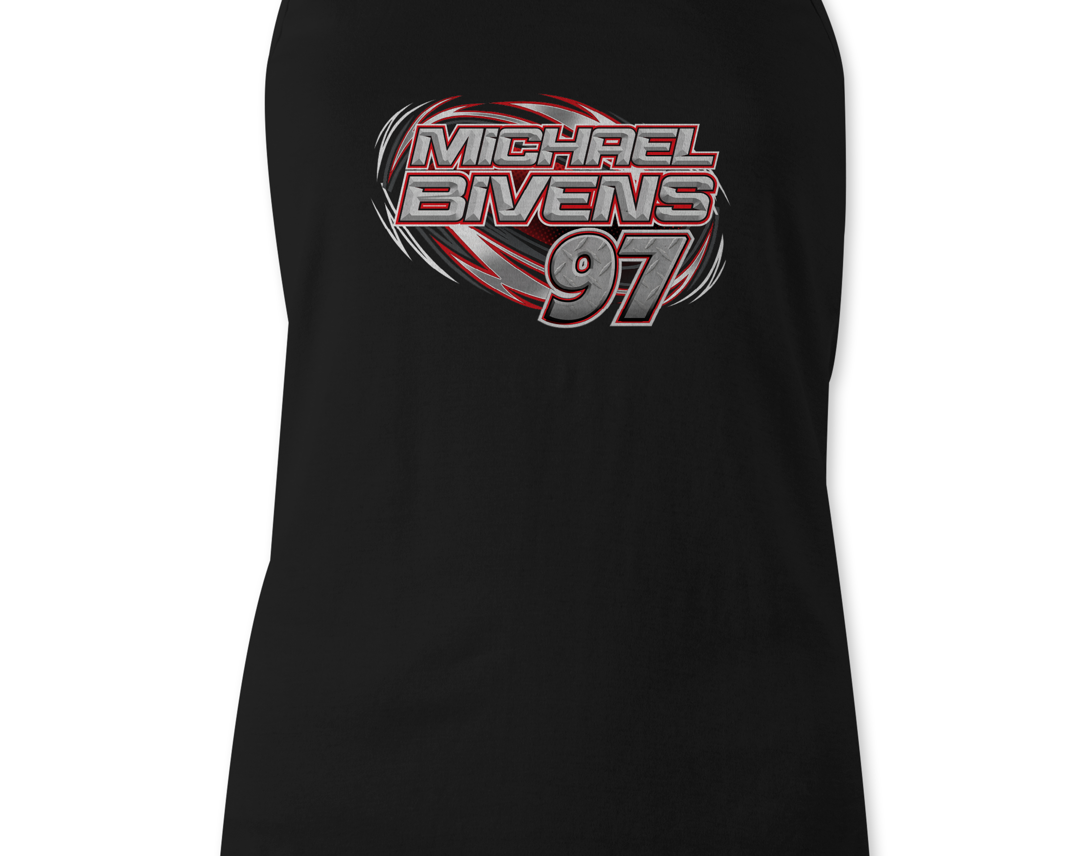 Michael Bivens Tank Tops Black Acid Apparel