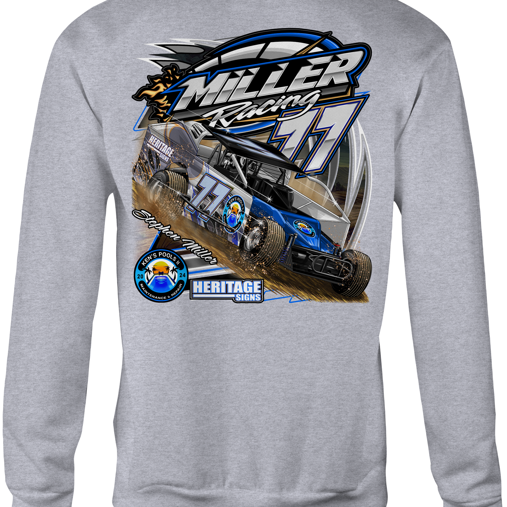Miller Racing 2025 Crewneck Sweatshirts