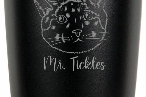 Mr. Tickles Tumblers Black Acid Apparel