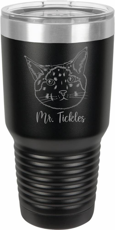 Mr. Tickles Tumblers Black Acid Apparel