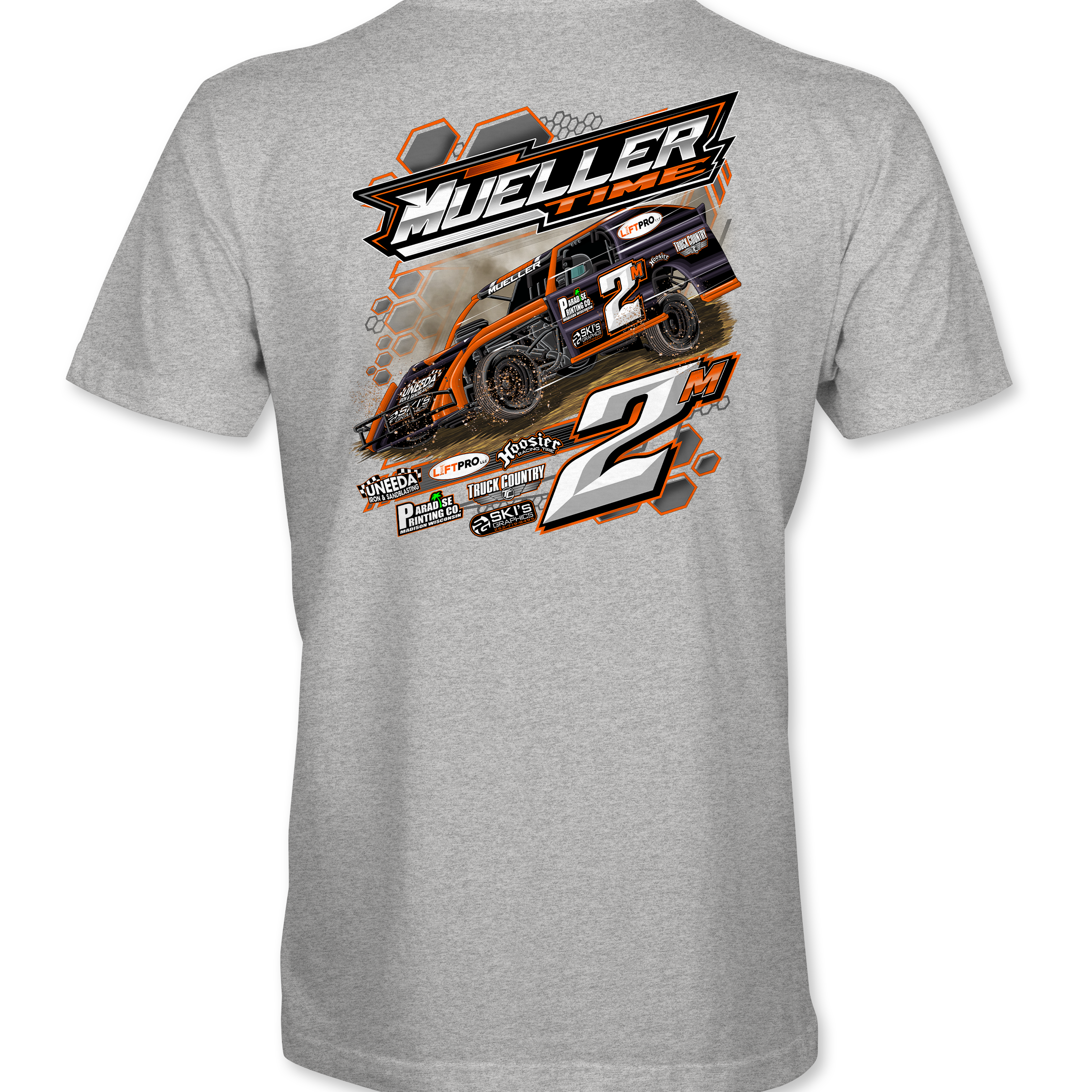 Mueller Racing T-Shirts Black Acid Apparel