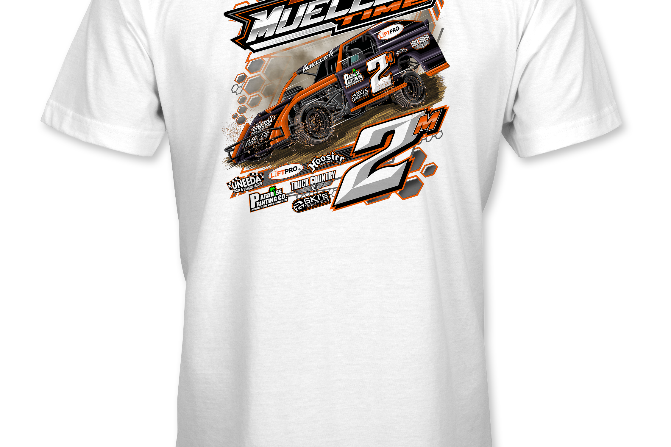 Mueller Racing T-Shirts Black Acid Apparel